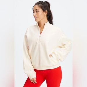 Fabletics Forever Fleece 1/2 Zip Sweatshirt